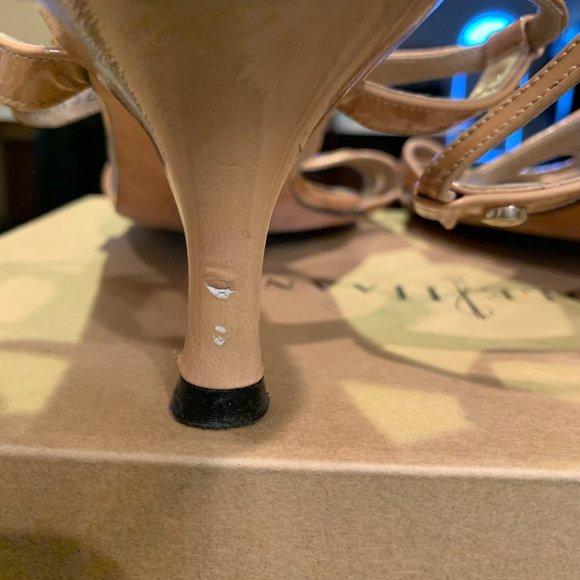 Stuart Weitzman Kitten Heel Sandals Size 11B - Picture 6 of 6